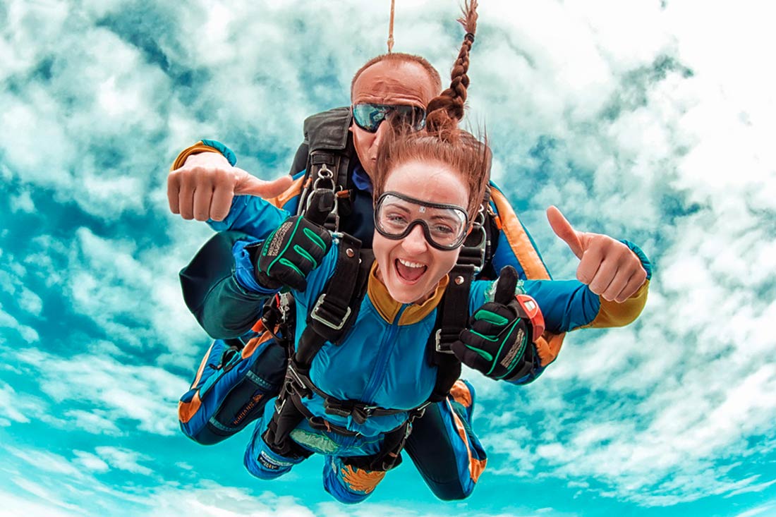 Прыжки с парашютом в Новой Зеландии