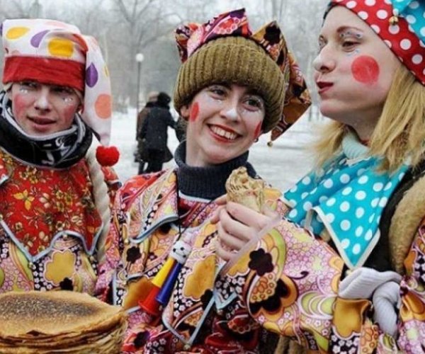 Русские зимние забавы